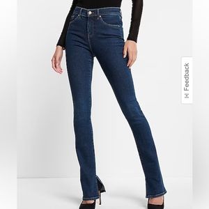 EXPRESS SKYSCRAPER MID-RISE JEANS - NWT